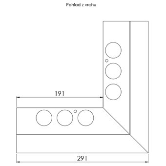 Outside corner  90° – MAXI